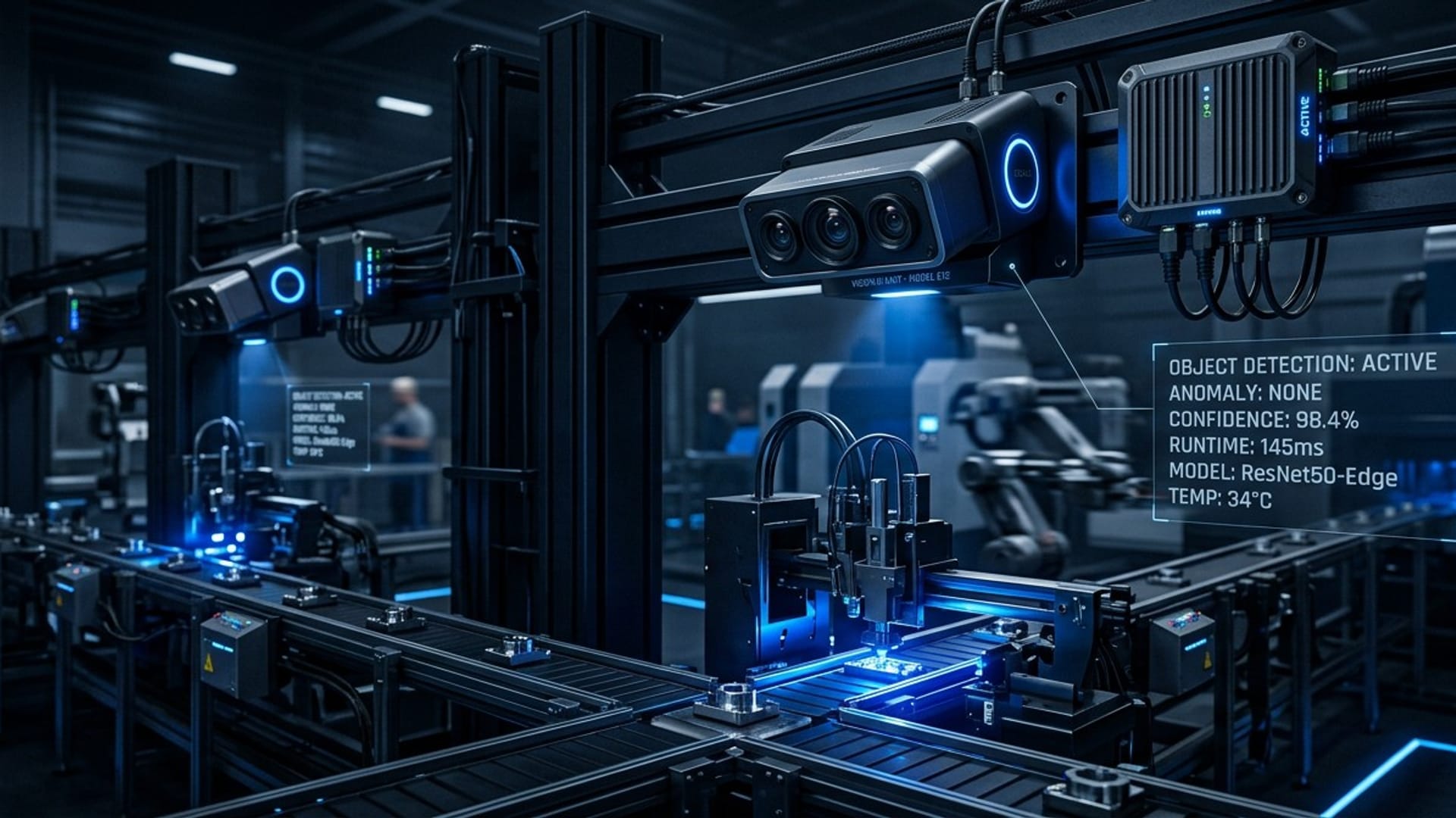 Industrial edge AI environment